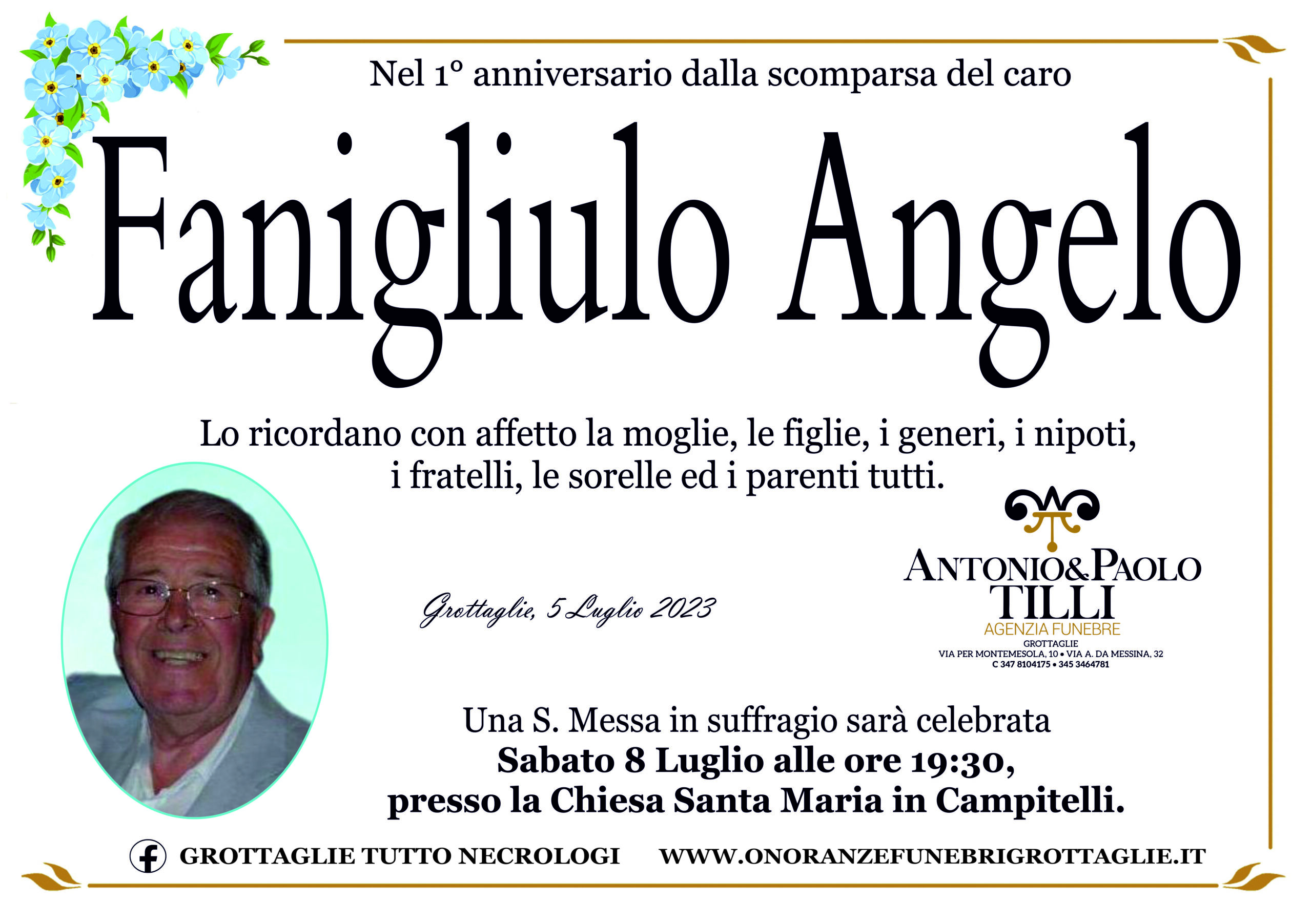 Ann. Fanigliulo Angelo